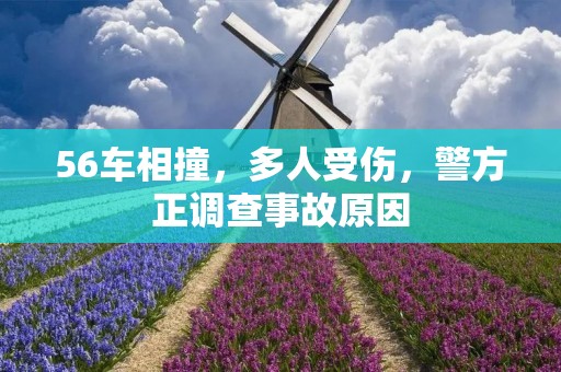 56车相撞，多人受伤，警方正调查事故原因