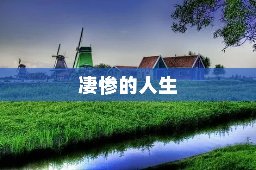 凄惨的人生:探究人生中的痛苦和挣扎
