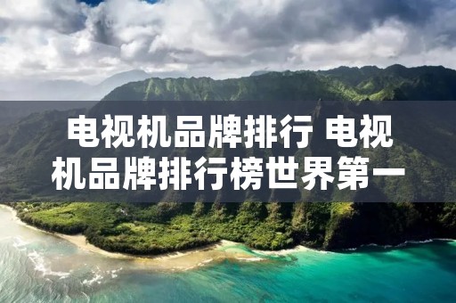 电视机品牌排行 电视机品牌排行榜世界第一
