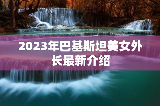 2023年巴基斯坦美女外长最新介绍