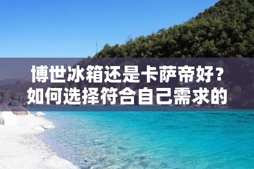博世冰箱还是卡萨帝好?如何选择符合自己需求的冰箱? 博世冰箱还是卡萨帝好?如何选择符合自己需求的冰箱?