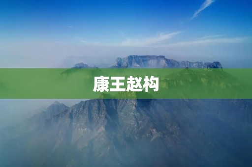 康王赵构:北周时期的贤王 康王赵构:北周时期的贤王