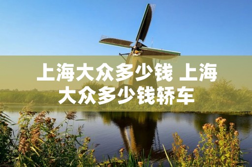 上海大众多少钱 上海大众多少钱轿车 上海大众多少钱 上海大众多少钱轿车