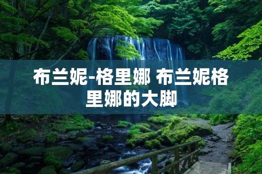 布兰妮-格里娜 布兰妮格里娜的大脚 布兰妮-格里娜 布兰妮格里娜的大脚