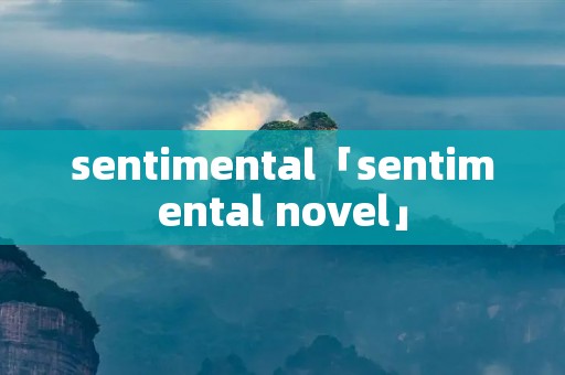 sentimental「sentimental novel」