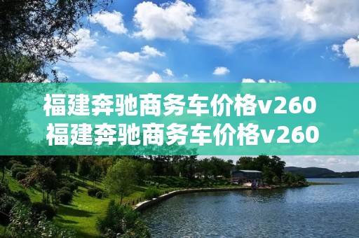 福建奔驰商务车价格v260 福建奔驰商务车价格v260长宽高