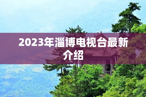 2023年淄博电视台最新介绍