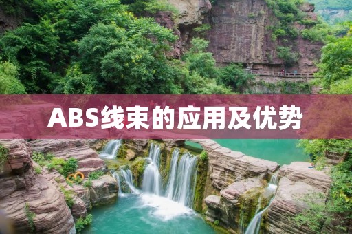 ABS线束的应用及优势 ABS线束的应用及优势