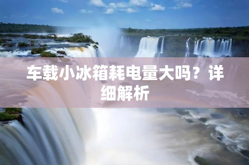 车载小冰箱耗电量大吗?详细解析 车载小冰箱耗电量大吗?详细解析