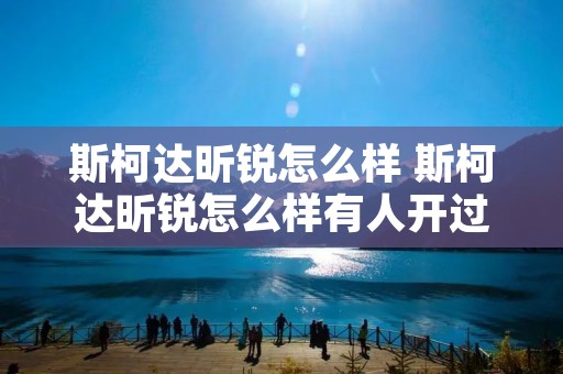 斯柯达昕锐怎么样 斯柯达昕锐怎么样有人开过吗