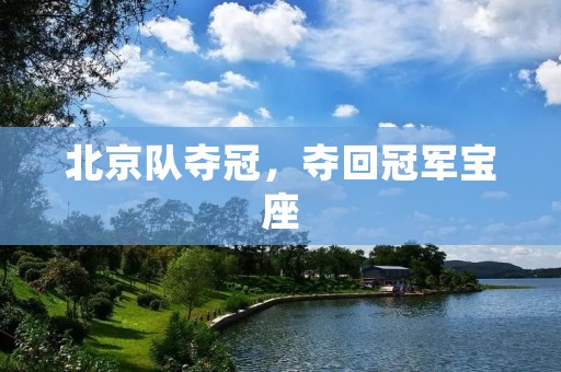 北京队夺冠，夺回冠军宝座