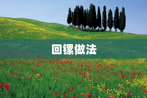 回镙做法：如何在家制作美味的回镙