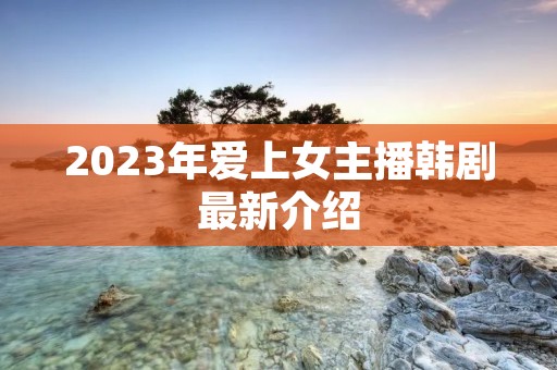 2023年爱上女主播韩剧最新介绍