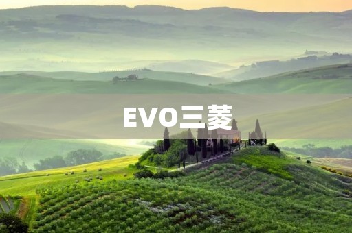 EVO三菱：一款经典的高性能跑车