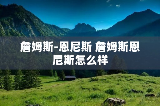 詹姆斯-恩尼斯 詹姆斯恩尼斯怎么样