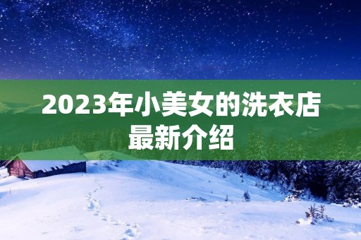 2023年小美女的洗衣店最新介绍 2023年小美女的洗衣店最新介绍