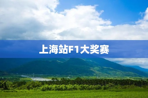 上海站F1大奖赛:赛车巨头的中国梦 上海站F1大奖赛:赛车巨头的中国梦