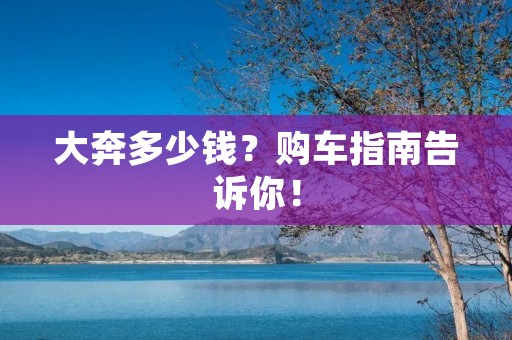 大奔多少钱？购车指南告诉你！