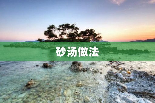 砂汤做法:家庭美食的简单味道 砂汤做法:家庭美食的简单味道