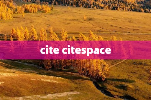 cite citespace