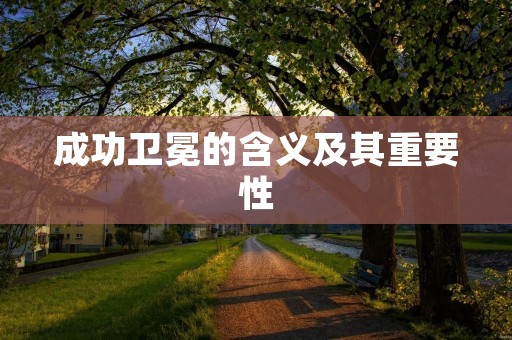 成功卫冕的含义及其重要性