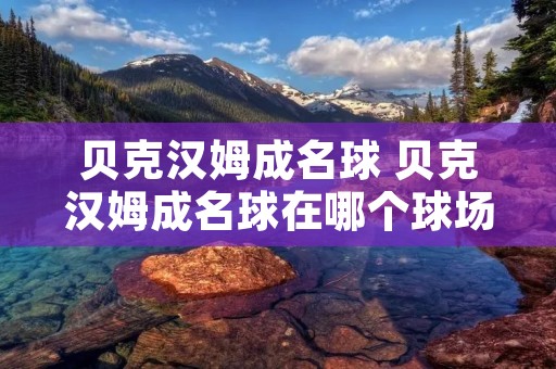 贝克汉姆成名球 贝克汉姆成名球在哪个球场