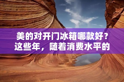 美的对开门冰箱哪款好？这些年，随着消费水平的提高，家电行业也在不断发展，对开门冰箱成为越来越多家庭的选择。美的作为国内知名品牌，其对开门冰箱受到了不少消费者的关注。那么，美的对开门冰箱哪款好呢？下面就来为大家介绍一下。
