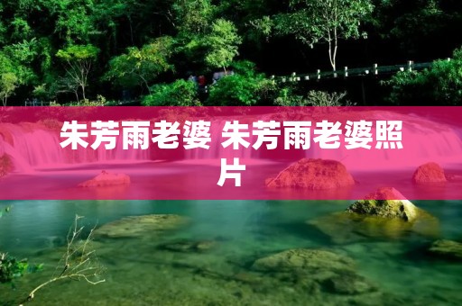 朱芳雨老婆 朱芳雨老婆照片 朱芳雨老婆 朱芳雨老婆照片
