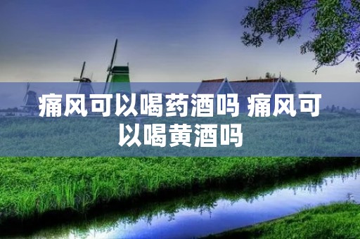 痛风可以喝药酒吗 痛风可以喝黄酒吗