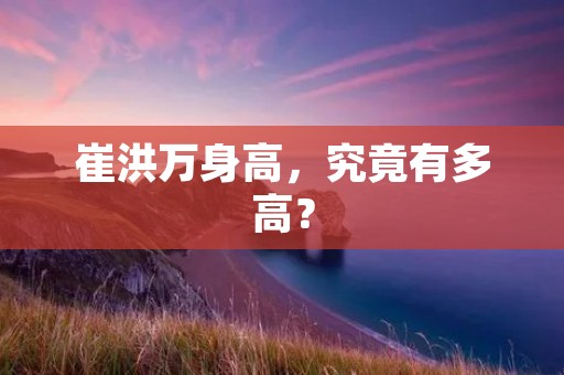 崔洪万身高,究竟有多高?