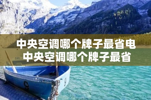 中央空调哪个牌子最省电 中央空调哪个牌子最省电又好用