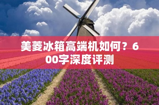 美菱冰箱高端机如何？600字深度评测
