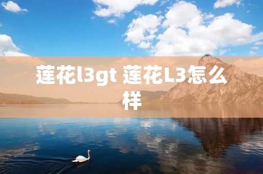 莲花l3gt 莲花L3怎么样 莲花l3gt 莲花L3怎么样