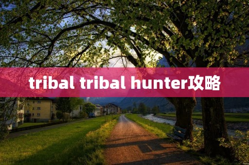 tribal tribal hunter攻略