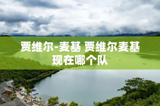 贾维尔-麦基 贾维尔麦基现在哪个队
