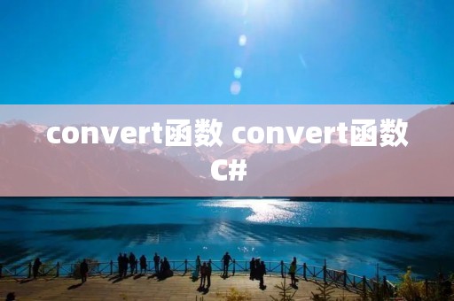 convert函数 convert函数C#