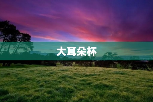 大耳朵杯：一个富有创意的饮品容器