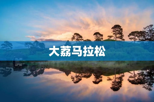 大荔马拉松：挑战极限的旅程