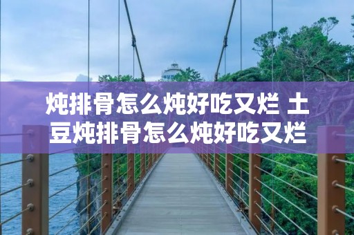 炖排骨怎么炖好吃又烂 土豆炖排骨怎么炖好吃又烂
