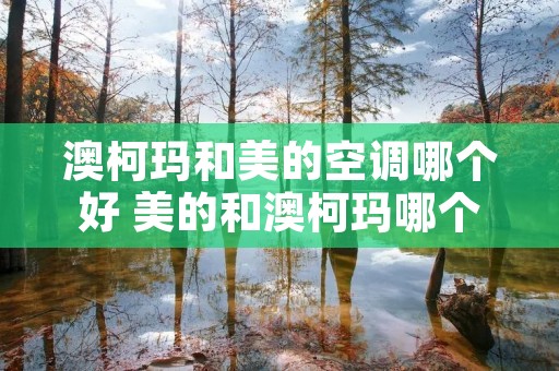 澳柯玛和美的空调哪个好 美的和澳柯玛哪个牌子的冰柜好? 澳柯玛和美的空调哪个好 美的和澳柯玛哪个牌子的冰柜好?