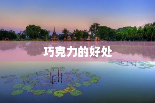 巧克力的好处：探索黑巧克力的健康益处