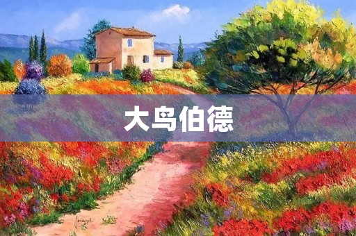 大鸟伯德：一个独特的生物