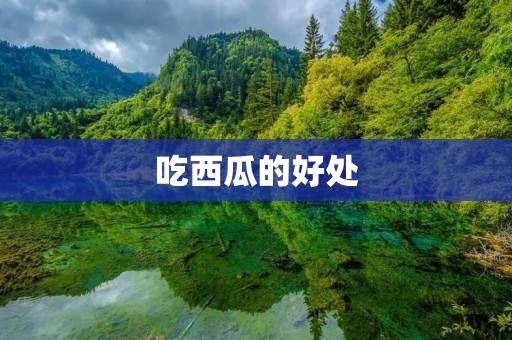 吃西瓜的好处:从健康、美容、减肥、降温四个方面来看