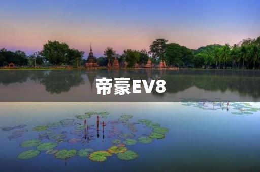 帝豪EV8：一款能够带来绿色出行的智能电动车