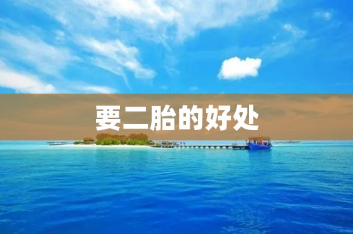 要二胎的好处:让家庭更美满