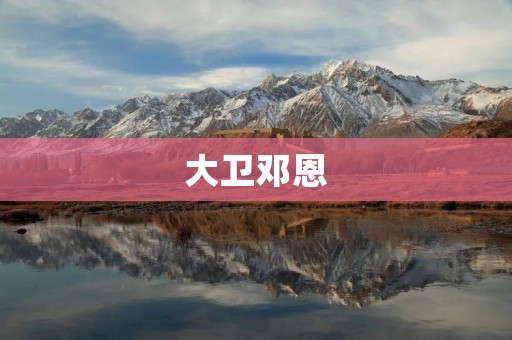 大卫邓恩：一位跨界音乐天才