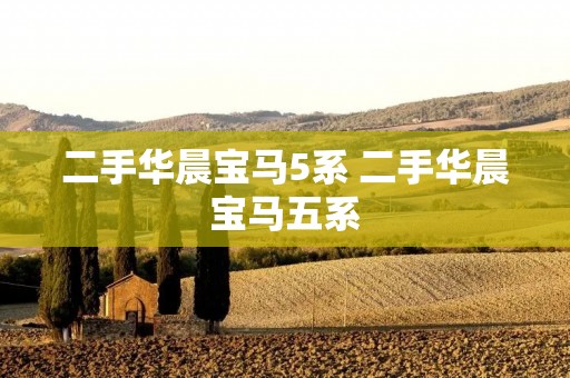 二手华晨宝马5系 二手华晨宝马五系 二手华晨宝马5系 二手华晨宝马五系
