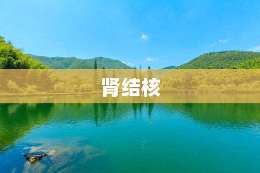肾结核:这种病症你需要了解什么?