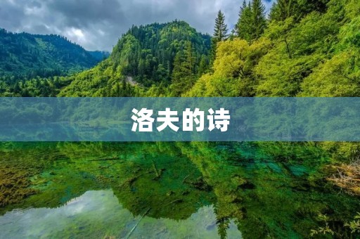 洛夫的诗：在神秘与浪漫之间