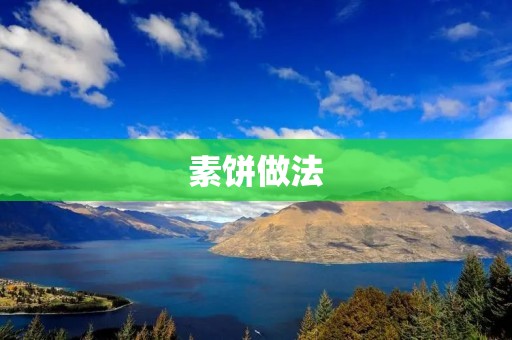 素饼做法:做出口感酥脆、香气四溢的素饼 素饼做法:做出口感酥脆、香气四溢的素饼